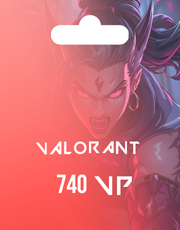 Valorant 740 VP